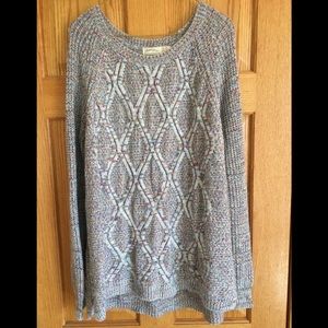Tunic sweater
